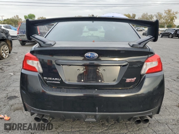 2015 Subaru WRX STI with VIN JF1VA2P63F9837070, listed as a Copart auction lot 82681544 with 106,503 mi miles and Clean Title. Bid and sale history available at DreamBid. Image 6.