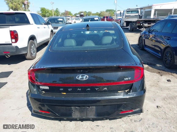 2020 Hyundai Sonata SEL Plus with VIN 5NPEJ4J23LH024522, listed as a IAAI auction lot 41780196 with 58,801 mi miles. Bid and sale history available at carsss.com. Image 16.