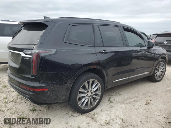 2020 Cadillac XT6 AWD Sport with VIN 1GYKPGRS7LZ103136, listed as a Copart auction lot 75560274 with 0 mi miles and Non Repairable. Bid and sale history available at carsss.com. Image 3.