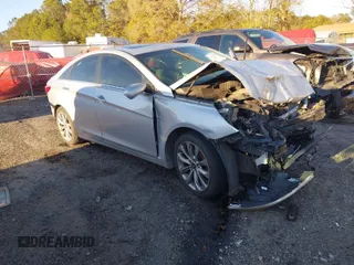 2012 Hyundai Sonata SE with VIN 5NPEC4AB9CH446045, listed as a IAAI auction lot 41071305 with 158,029 mi miles and . Bid and sale history available at carsss.com. Image 1.