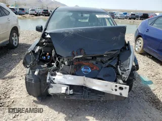 2013 Nissan LEAF S with VIN 1N4AZ0CP2DC417889, listed as a Copart auction lot 52204745 with 0 mi miles and Salvage Title. Bid and sale history available at carsss.com. Image 5.