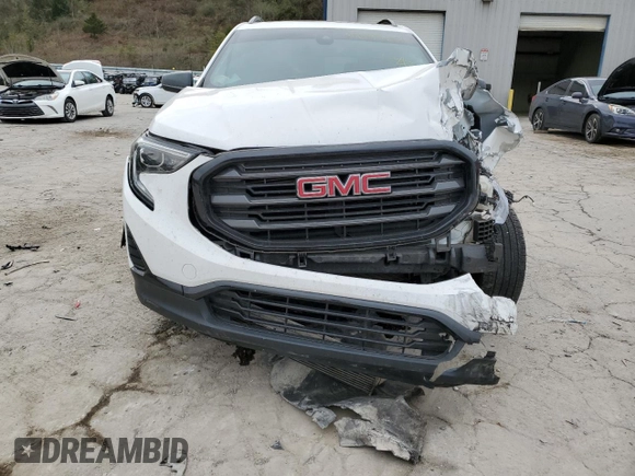 2020 GMC Terrain SLE with VIN 3GKALTEVXLL222431, listed as a Copart auction lot 80990714 with 69,204 mi miles and Salvage title. Bid and sale history available at DreamBid. Image 5.