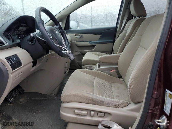 2015 Honda Odyssey EX with VIN 5FNRL5H40FB068845, listed as a Copart auction lot 52251975 with 100,565 mi miles and Salvage Title. Bid and sale history available at carsss.com. Image 7.