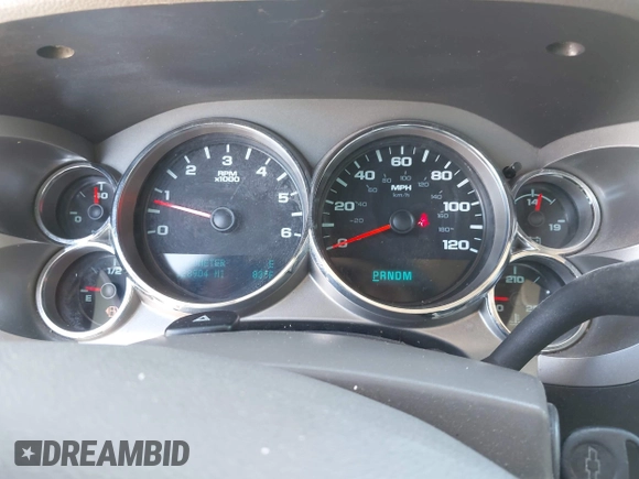 2013 Chevrolet Silverado 1500 LT with VIN 3GCPKSE71DG203443, listed as a IAAI auction lot 42033447 with 128,904 mi miles. Bid and sale history available at carsss.com. Image 7.
