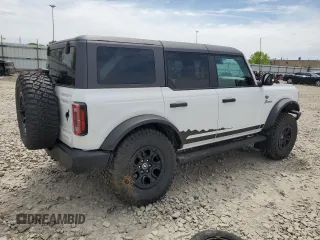 2022 Ford Bronco z VIN 1FMEE5DP4NLB67541, wystawiony jako Copart lot #58427485 z przebiegiem 67 774 mil mil oraz Szkoda całkowita • Salvage title. Historia ofert i sprzedaży dostępna na DreamBid. Obrazek 3.