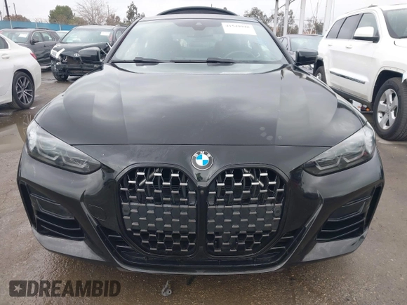 2024 BMW 4 Series M440i with VIN WBA83AP09RCN67192, listed as a IAAI auction lot 41549948 with 18,717 mi miles. Bid and sale history available at carsss.com. Image 12.