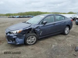2017 Subaru Impreza Premium с VIN 4S3GKAB64H3609196, выставлен на аукционе Copart как лот 55742075 с пробегом 45 133 миль миль и Списание • Salvage title. История ставок и продаж доступна на DreamBid. Изображение 1.