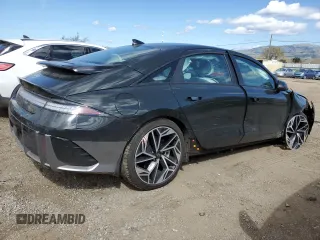 2024 Hyundai Ioniq 6 SEL z VIN KMHM34AA8RA071084, wystawiony jako Copart lot #47614915 z przebiegiem 14 989 mil mil oraz Szkoda całkowita • Salvage title. Historia ofert i sprzedaży dostępna na DreamBid. Obrazek 3.