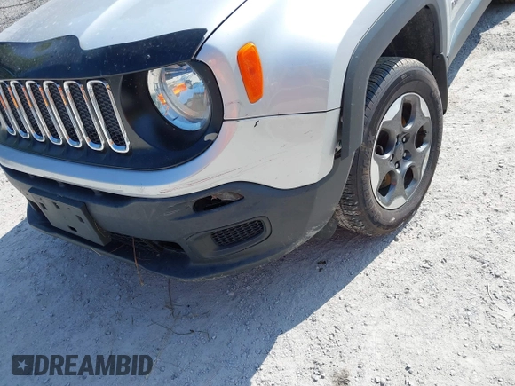 2018 Jeep Renegade Sport with VIN ZACCJBAB2JPH43339, listed as a IAAI auction lot 42571383 with 92,105 mi miles and . Bid and sale history available at DreamBid. Image 17.