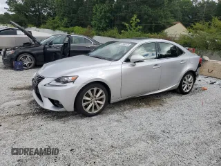 2015 Lexus IS 250 with VIN JTHCF1D25F5019361, listed as a Copart auction lot 61083175 with 99,624 mi miles and Salvage title. Bid and sale history available at DreamBid. Image 1.