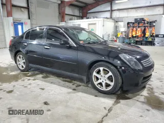 2004 Infiniti G35 w/Leather with VIN JNKCV51FX4M703729, listed as a Copart auction lot 75719704 with 167,828 mi miles and Non Repairable. Bid and sale history available at DreamBid. Image 4.