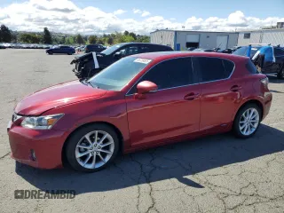 2011 Lexus CT 200h with VIN JTHKD5BH4B2040083, listed as a Copart auction lot 56728685 with 183,448 mi miles and Salvage title. Bid and sale history available at DreamBid. Image 1.
