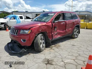 2014 Jeep Grand Cherokee Limited with VIN 1C4RJFBGXEC112652, listed as a Copart auction lot 56584605 with 66,291 mi miles and Clean title. Bid and sale history available at DreamBid. Image 1.