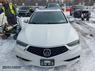 2020 Acura TLX with VIN 19UUB1F32LA004148, listed as a IAAI auction lot 41581447 with 57,606 mi miles. Bid and sale history available at carsss.com. Image 11.