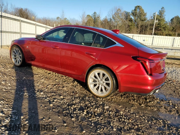2022 Cadillac CT5 Luxury with VIN 1G6DW5RKXN0119556, listed as a Copart auction lot 77901354 with 30,860 mi miles and Clean Title. Bid and sale history available at carsss.com. Image 2.