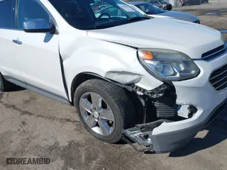 2016 Chevrolet Equinox LTZ with VIN 2GNALDEK8G1128022, listed as a IAAI auction lot 41843786 with 123,538 mi miles. Bid and sale history available at carsss.com. Image 6.