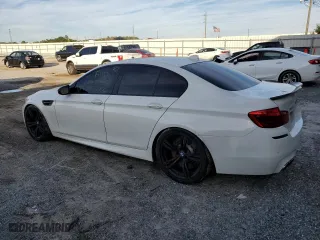 2016 BMW M5 with VIN WBSFV9C56GD595472, listed as a Copart auction lot 78139613 with 52,135 mi miles. Bid and sale history available at carsss.com. Image 2.