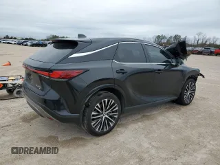 2024 Lexus RX with VIN 2T2BBMCA8RC033664, listed as a Copart auction lot 46430685 with 0 mi miles and Salvage Title. Bid and sale history available at carsss.com. Image 3.