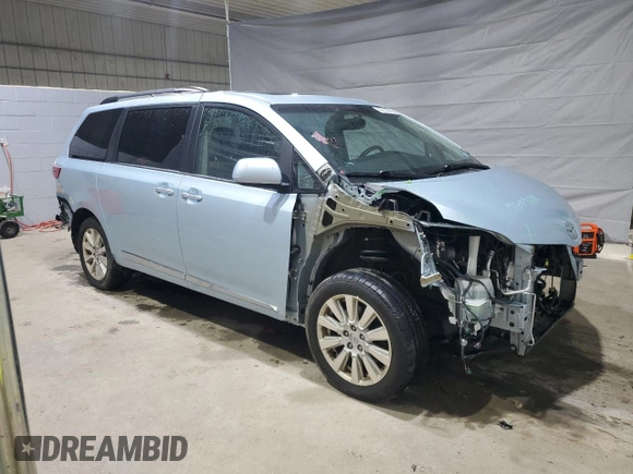 2017 Toyota Sienna XLE с VIN 5TDDZ3DC3HS178281, выставлен на аукционе Copart как лот 56352905 с пробегом 109 156 миль миль и Списание • Salvage title. История ставок и продаж доступна на DreamBid. Изображение 4.