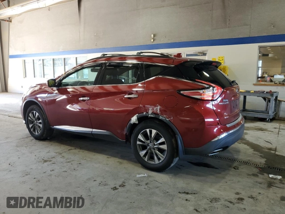 2018 Nissan Murano Platinum with VIN 5N1AZ2MGXJN169617, listed as a Copart auction lot 43350135 with 104,899 mi miles and Salvage Title. Bid and sale history available at carsss.com. Image 2.