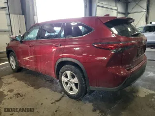 2021 Toyota Highlander L with VIN 5TDBZRBH5MS061885, listed as a Copart auction lot 45164335 with 98,146 mi miles and Salvage Title. Bid and sale history available at carsss.com. Image 2.