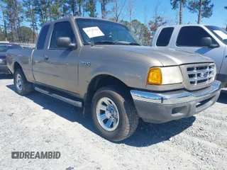 2003 Ford Ranger XL Fleet with VIN 1FTYR44V13PA19674, listed as a IAAI auction lot 41775780 with 130,768 mi miles. Bid and sale history available at carsss.com. Image 1.