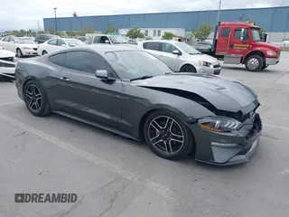2020 Ford Mustang EcoBoost with VIN 1FA6P8TH6L5182192, listed as a IAAI auction lot 42129608 with 75,281 mi miles and . Bid and sale history available at DreamBid. Image 1.