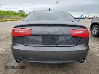 2012 Audi A6 Premium Plus with VIN WAUGGAFC2CN054230, listed as a Copart auction lot 58772165 with 154,349 mi miles and Clean title. Bid and sale history available at DreamBid. Image 6.