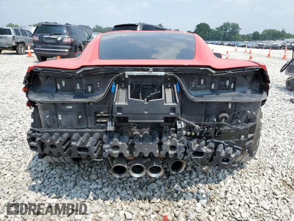 2014 Chevrolet Corvette 2LT with VIN 1G1YC2D76E5117047, listed as a Copart auction lot 59608325 with 33,085 mi miles and Salvage title. Bid and sale history available at DreamBid. Image 6.