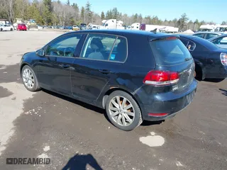 2011 Volkswagen Golf TDI with VIN WVWDM7AJ8BW249524, listed as a IAAI auction lot 41756165 with 171,300 mi miles. Bid and sale history available at carsss.com. Image 3.