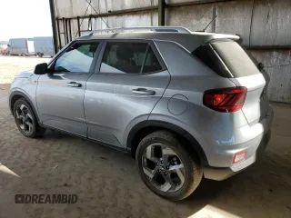 2024 Hyundai Venue SEL with VIN KMHRC8A35RU285446, listed as a Copart auction lot 51010505 with 33,792 mi miles and Salvage Title. Bid and sale history available at DreamBid. Image 2.