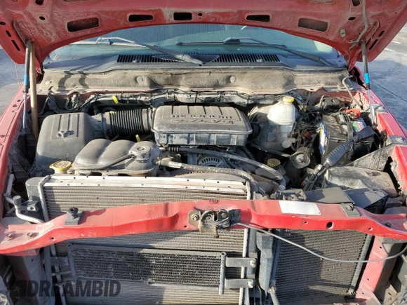 2002 Dodge 1500 with VIN 3D3HU18N02G124854, listed as a Copart auction lot 45772105 with 284,344 mi miles and Salvage Title. Bid and sale history available at carsss.com. Image 13.
