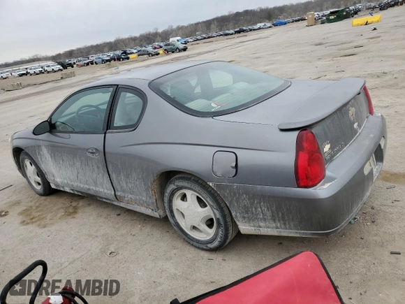 2006 Chevrolet Monte Carlo LT 3.5L with VIN 2G1WM15K269183021, listed as a Copart auction lot 50170575 with 218,426 mi miles and Salvage title. Bid and sale history available at DreamBid. Image 2.