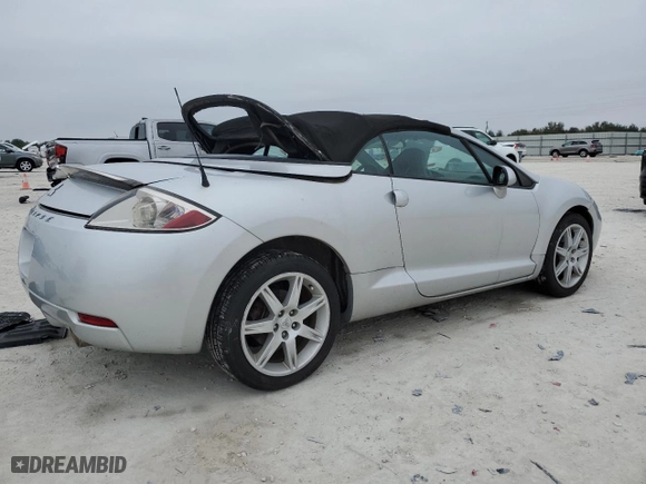 2007 Mitsubishi Eclipse GT with VIN 4A3AL35T17E011535, listed as a Copart auction lot 43585365 with 70,248 mi miles and Clean Title. Bid and sale history available at carsss.com. Image 3.