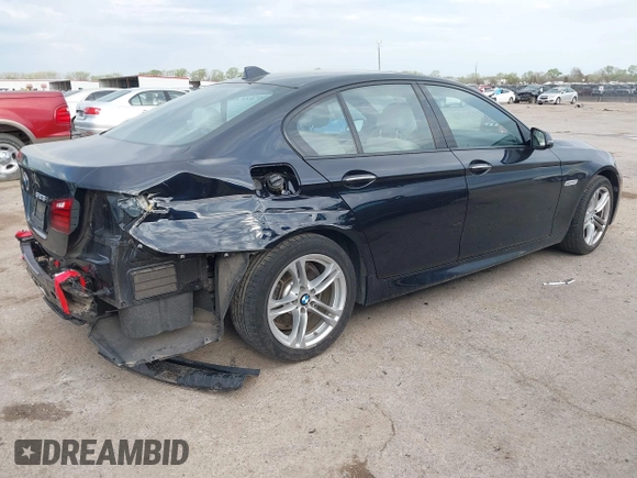 2016 BMW 5 Series 528i with VIN WBA5A5C53GD529580, listed as a IAAI auction lot 41877495 with 41,003 mi miles. Bid and sale history available at carsss.com. Image 4.