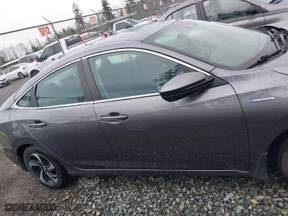 2022 Honda Insight EX with VIN 19XZE4F54NE014677, listed as a IAAI auction lot 41871274 with 56869 miles. Bid and sale history available at carsss.com. Image 13.