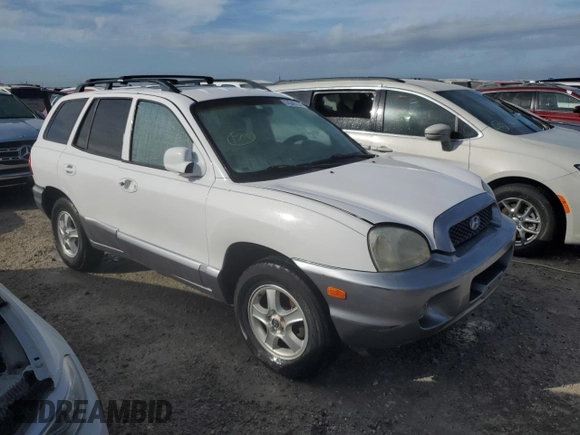2004 Hyundai Santa Fe GLS with VIN KM8SC13D94U772608, listed as a Copart auction lot 74346204 with 104,646 mi miles and Non Repairable. Bid and sale history available at carsss.com. Image 4.