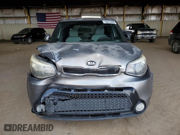 2016 Kia Soul + z VIN KNDJP3A53G7336013, wystawiony jako Copart lot #56074685 z przebiegiem 119 514 mil mil oraz Szkoda całkowita • Salvage title. Historia ofert i sprzedaży dostępna na DreamBid. Obrazek 5.