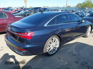 2019 Audi A6 Prestige with VIN WAUM2AF25KN021116, listed as a IAAI auction lot 41959018 with 57,742 mi miles. Bid and sale history available at carsss.com. Image 4.