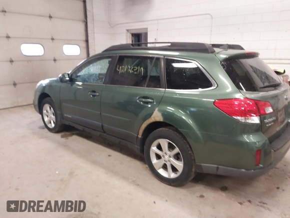 2013 Subaru Outback 2.5i Limited with VIN 4S4BRCKC1D3239404, listed as a IAAI auction lot 42126319 with 172,983 mi miles. Bid and sale history available at carsss.com. Image 6.