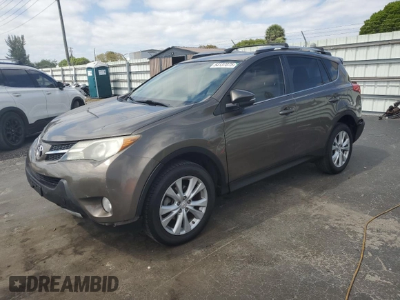 2014 Toyota RAV4 Limited with VIN 2T3DFREVXEW161757, listed as a Copart auction lot 54137075 with 137,747 mi miles and Salvage Title. Bid and sale history available at carsss.com. Image 1.