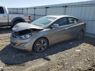 2014 Hyundai Elantra Limited z VIN 5NPDH4AEXEH477637, wystawiony jako Copart lot #52564715 z przebiegiem 131 561 mil mil oraz Szkoda całkowita • Salvage title. Historia ofert i sprzedaży dostępna na DreamBid. Obrazek 1.