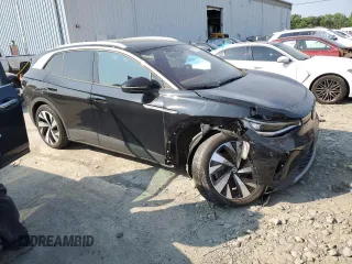 2021 Volkswagen ID.4 Pro S z VIN WVGUNPE28MP063782, wystawiony jako Copart lot #59502475 z przebiegiem 25 516 mil mil oraz Szkoda całkowita • Salvage title. Historia ofert i sprzedaży dostępna na DreamBid. Obrazek 4.