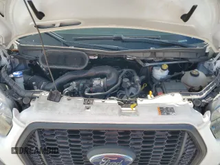 2021 Ford Transit Cargo with VIN 1FTBR3X83MKA58920, listed as a Copart auction lot 59946095 with 65,655 mi miles and Salvage title. Bid and sale history available at DreamBid. Image 12.