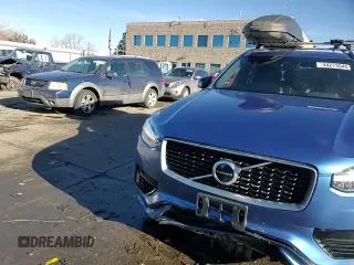 2020 Volvo XC90 R-Design with VIN YV4BR0CM3L1584399, listed as a Copart auction lot 44273545 with 74,800 mi miles and Salvage Title. Bid and sale history available at carsss.com. Image 14.