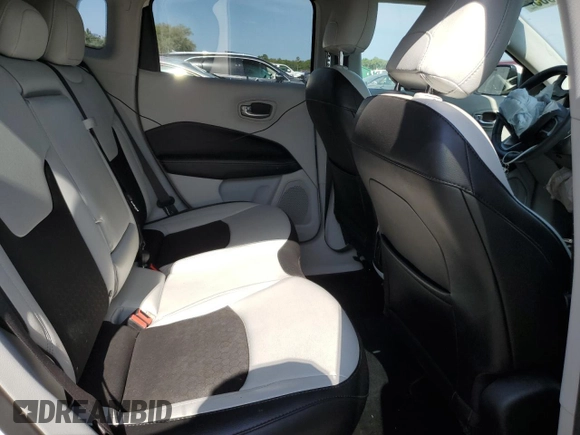 2021 Jeep Compass Altitude with VIN 3C4NJCBB7MT510177, listed as a Copart auction lot 55728605 with 62,197 mi miles and Non repairable. Bid and sale history available at DreamBid. Image 11.