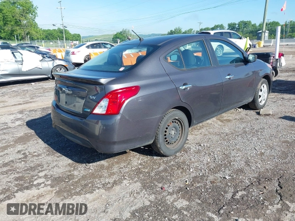 2015 Nissan Versa SV with VIN 3N1CN7AP3FL895999, listed as a IAAI auction lot 42208265 with 232,950 mi miles. Bid and sale history available at carsss.com. Image 4.