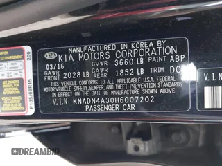 2017 Kia Rio EX with VIN KNADN4A30H6007202, listed as a IAAI auction lot 41621965 with 94,213 mi miles. Bid and sale history available at carsss.com. Image 9.