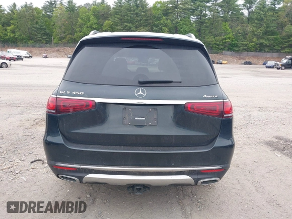 2021 Mercedes-Benz GLS 450 with VIN 4JGFF5KE6MA534582, listed as a IAAI auction lot 42286791 with 53,963 mi miles and . Bid and sale history available at DreamBid. Image 16.