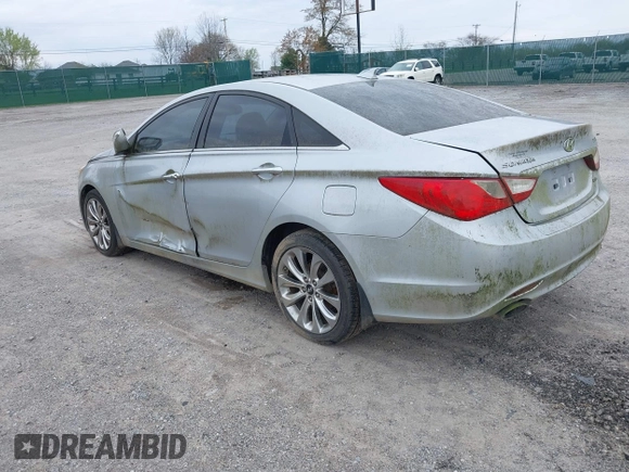 2013 Hyundai Sonata Limited with VIN 5NPEC4AB9DH564386, listed as a IAAI auction lot 42006572 with 212,911 mi miles and . Bid and sale history available at carsss.com. Image 3.
